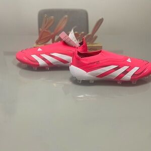 Adidas Elite laceless FG pure Victory  Soccer Cleats size 8.5 ID3877
